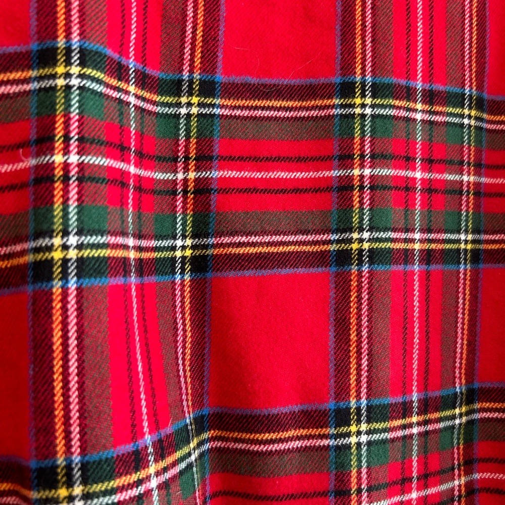 Pottery Barn Red Plaid Robe - Picture 6 of 7
